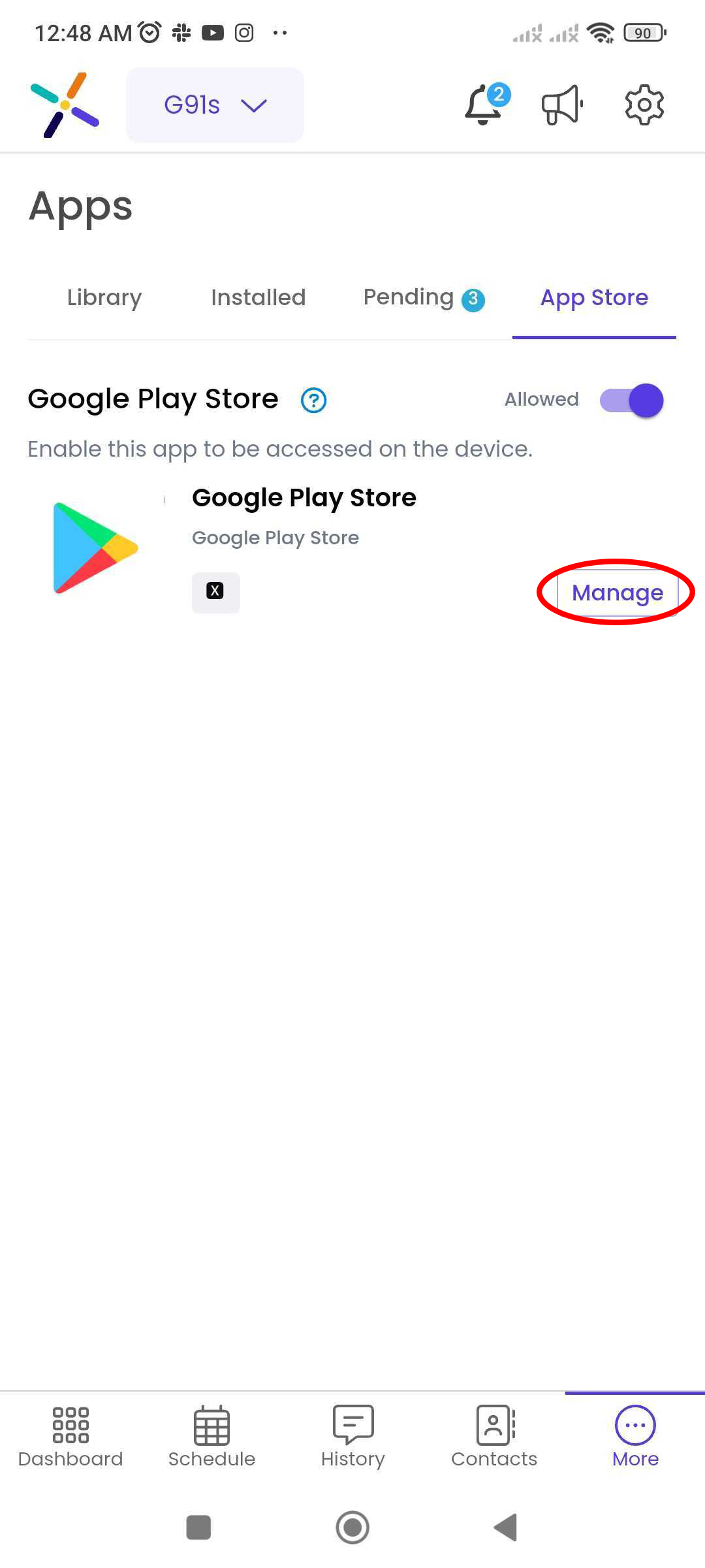How to enable google play store on your pinwheel phone pinwheel